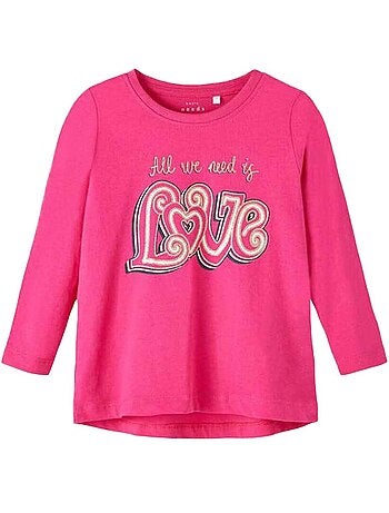 T-shirt Manches Longues Fille Name it