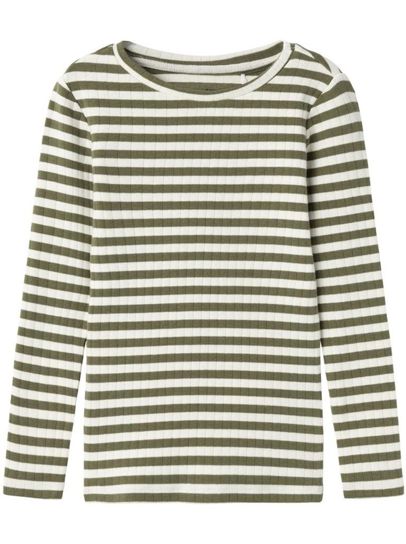 T-Shirt Manches Longues Fille Name it Vert - Kiabi