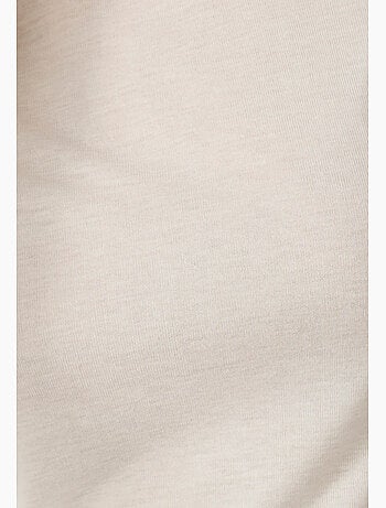 T-shirt manches longues fine côte thermolactyl thermique - damart