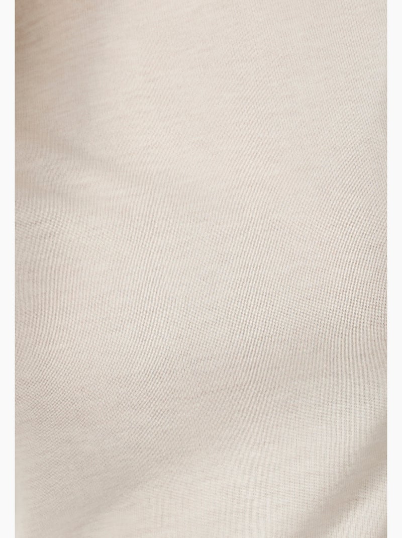 T-shirt manches longues fine côte thermolactyl thermique - damart Blanc - Kiabi
