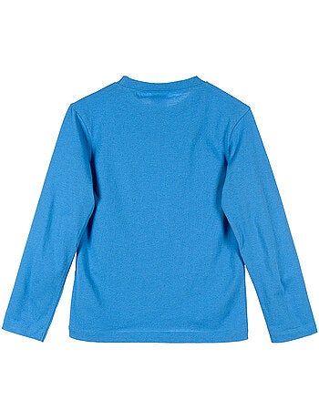 T-shirt manches longues garçon bluey - licence officielle