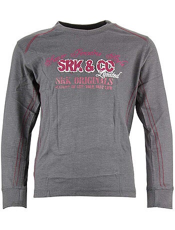 T-shirt manches longues garçon ECANYON - SRK