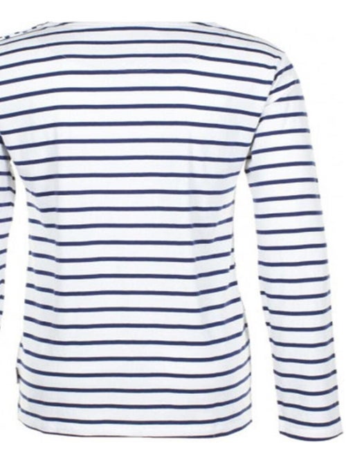 T-shirt manches longues garçon ECRIVIK - VENT DU CAP - Kiabi