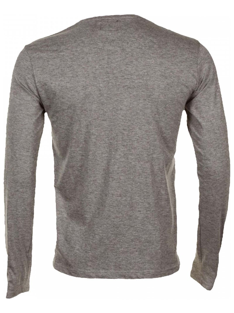 T-shirt manches longues garçon EGALANT - HARRY KAYN Gris - Kiabi
