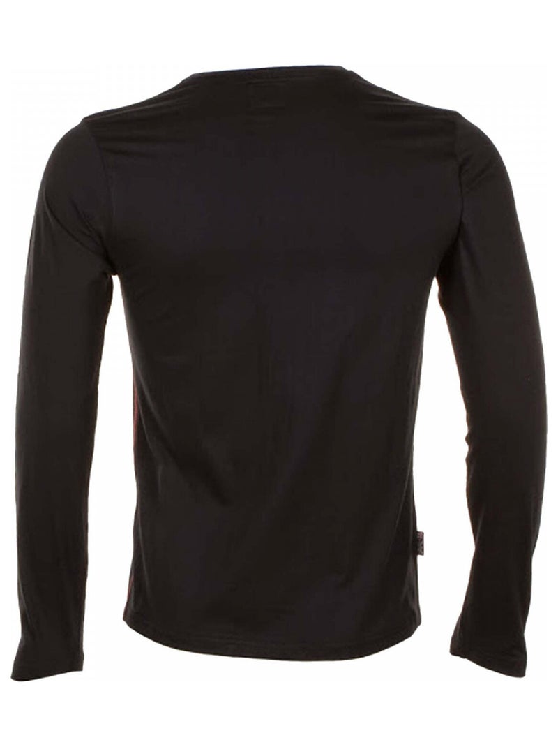 T-shirt manches longues garçon EGALANT - HARRY KAYN Noir Noir - Kiabi