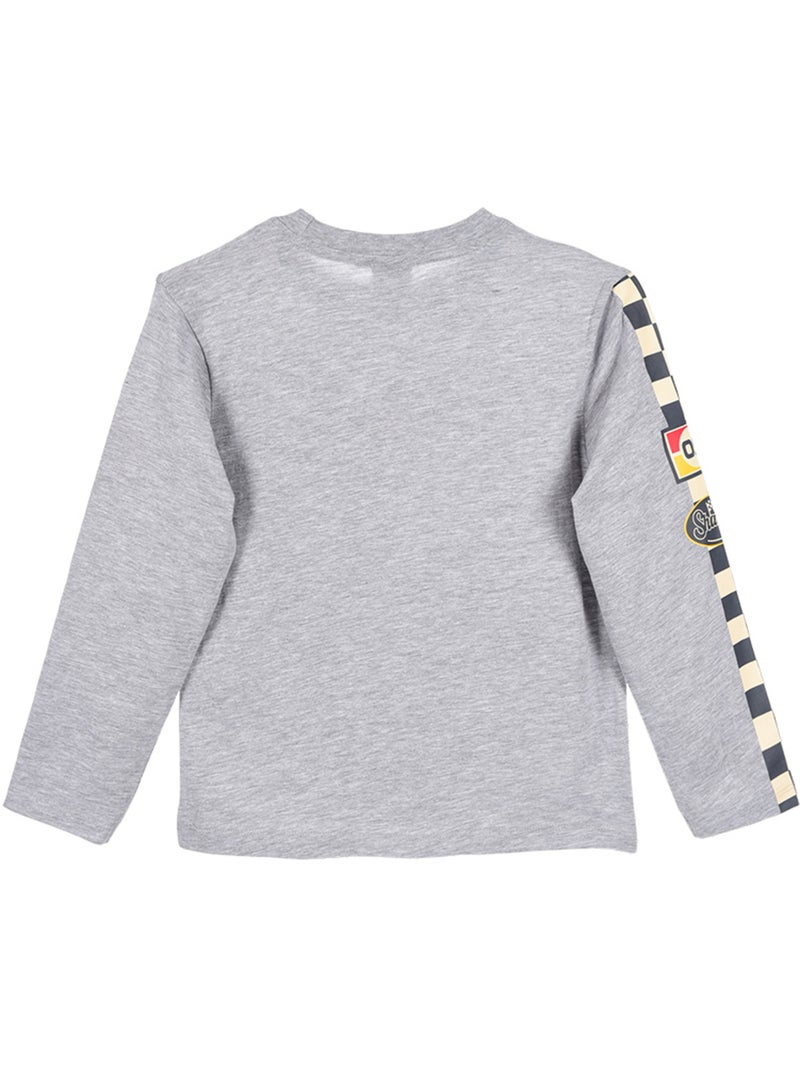 T-shirt manches longues   garçon sonic - licence officielle Gris - Kiabi