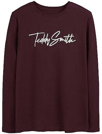 T-shirt manches longues garçon teddy smith