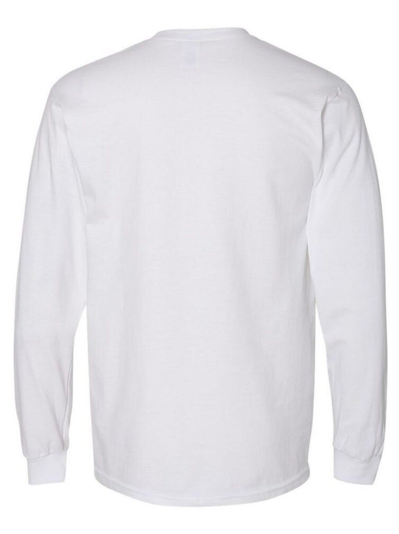 T-shirt manches longues hammer - gildan Blanc - Kiabi