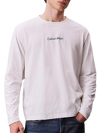T-Shirt Manches Longues Homme Calvin Klein Jeans