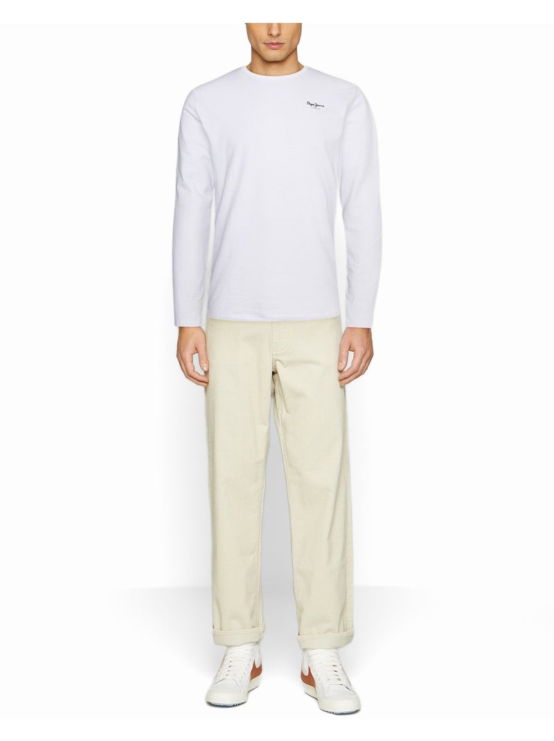T-Shirt Manches Longues Homme Pepe jeans Blanc - Kiabi