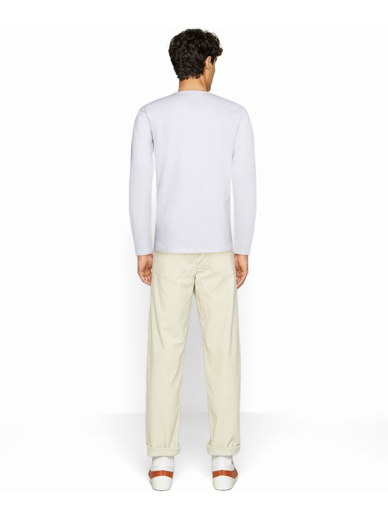 T-Shirt Manches Longues Homme Pepe jeans Blanc - Kiabi
