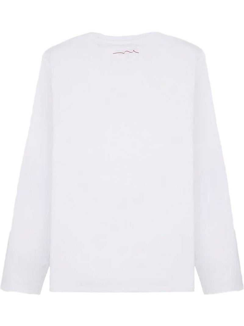 T-shirt manches longues homme teddy smith Blanc - Kiabi