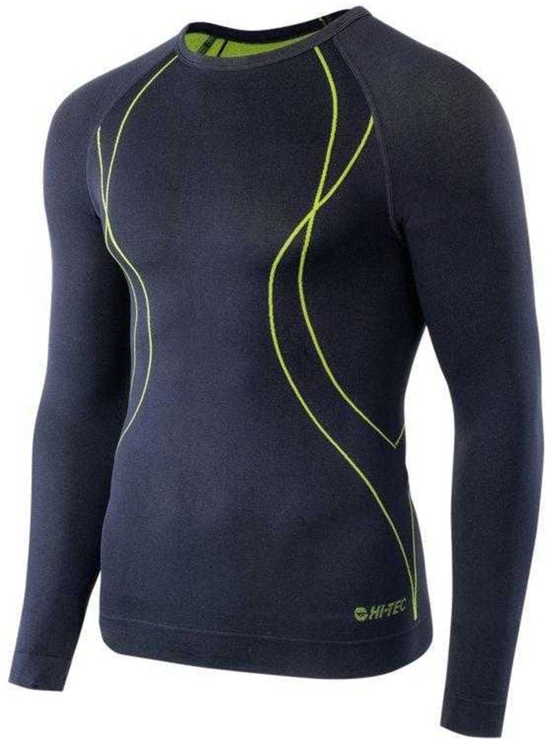 T-shirt manches longues ikar - hi-tec Bleu foncé - Kiabi
