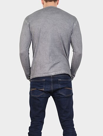 T-shirt manches longues imprimé