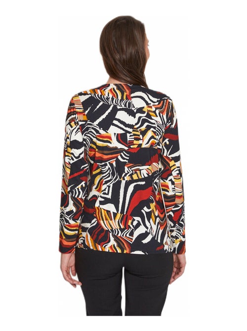 T-shirt manches longues imprimé - Kiabi