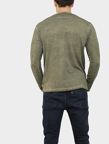 T-shirt manches longues imprimé
