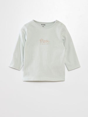 Lot De 4 T-shirts Manches Longues Imprimés NEXT - Col Rond, Coupe Classique, Entretien Facile