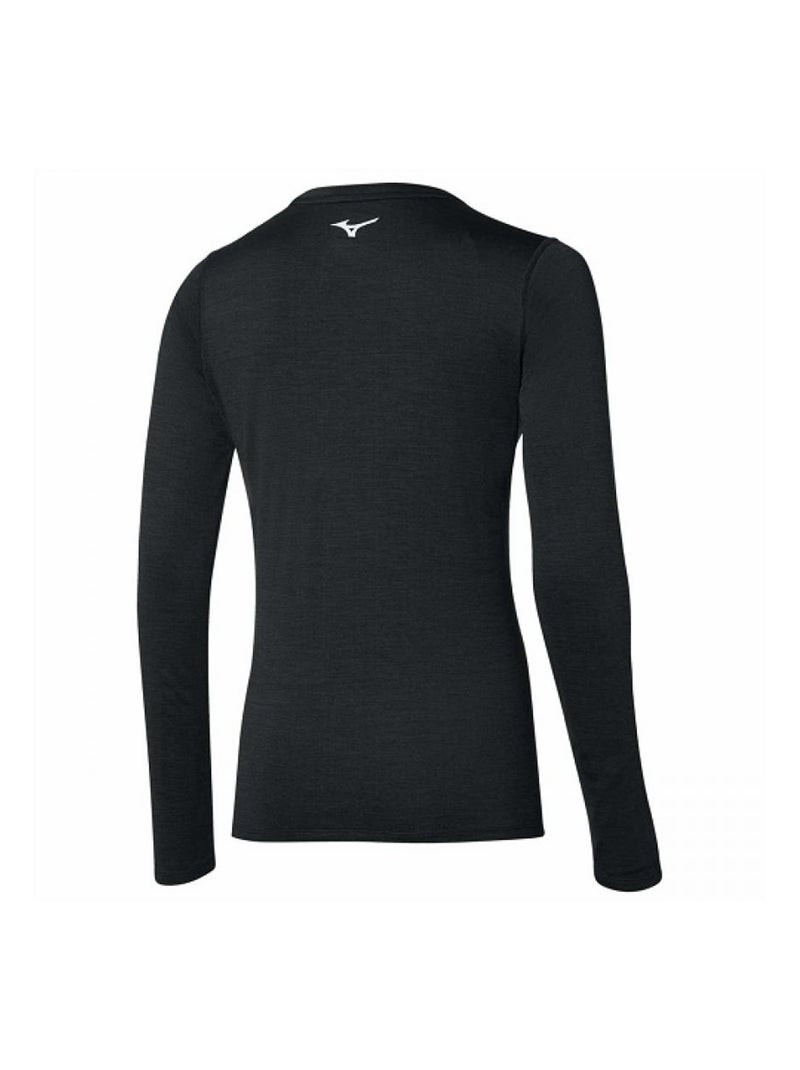 T-shirt manches longues impulse core - mizuno Noir - Kiabi