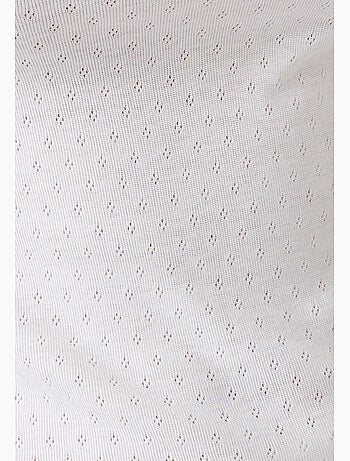 T-shirt manches longues maille ajourée thermolactyl thermique - damart