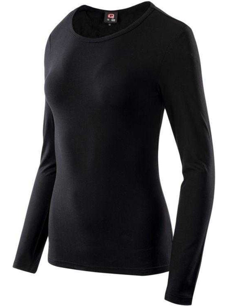 T-shirt manches longues milky - iq Noir - Kiabi