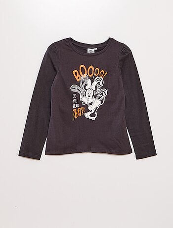 T-shirt manches longues 'Minnie' 'Disney' - Halloween