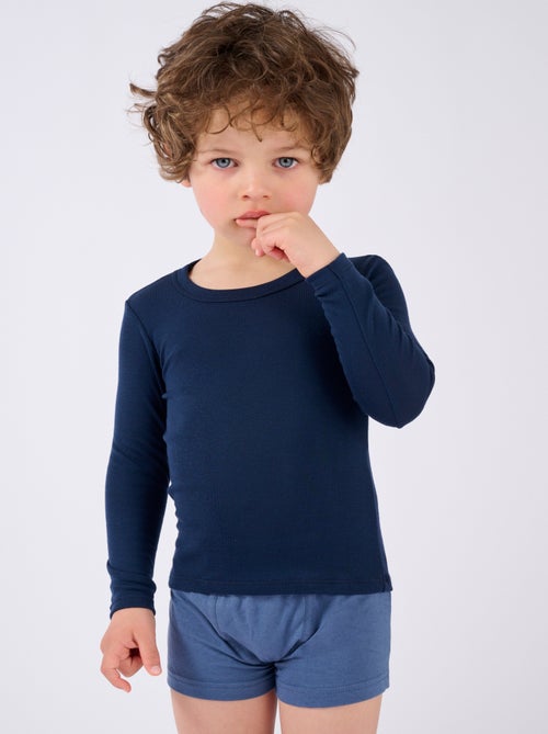 T-shirt manches longues mixte Thermolactyl Sensitive thermique - Damart - Kiabi