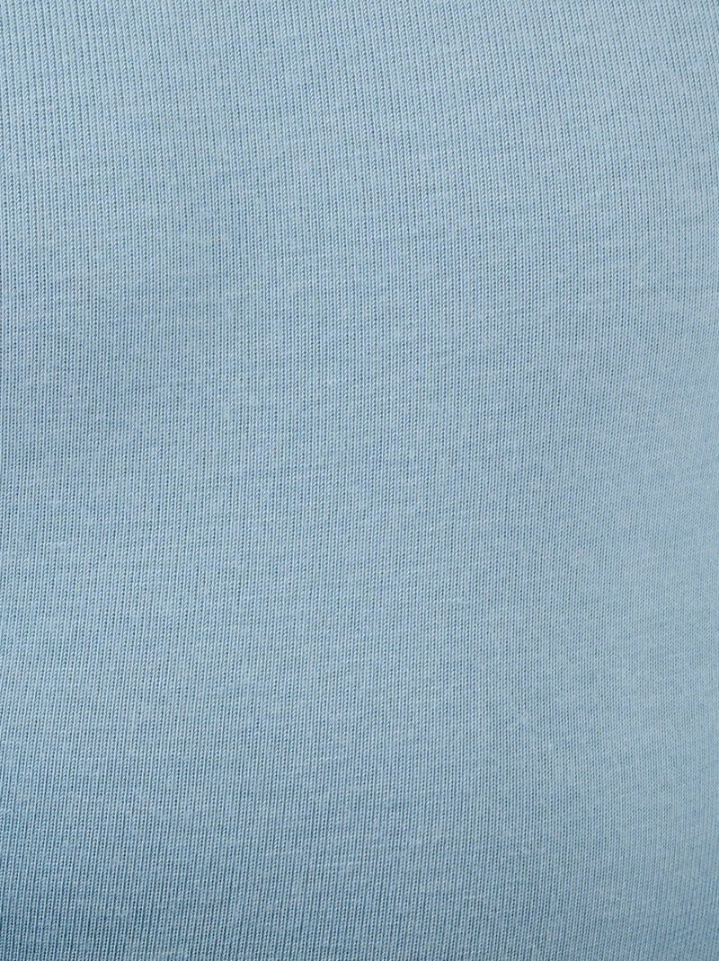 T-shirt manches longues mixte Thermolactyl Sensitive thermique - Damart Bleu pastel - Kiabi