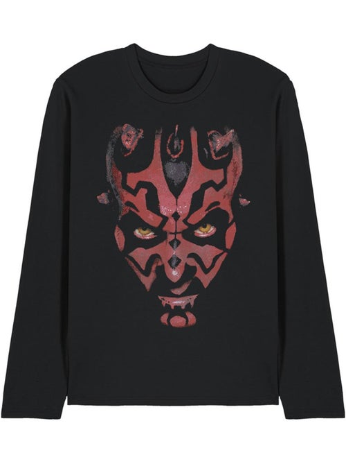 T-shirt manches longues motif dark maul - la guerre des étoiles (dark maul) - Kiabi T-shirt manches longues motif dark maul - la guerre des étoiles (dark maul) - Kiabi