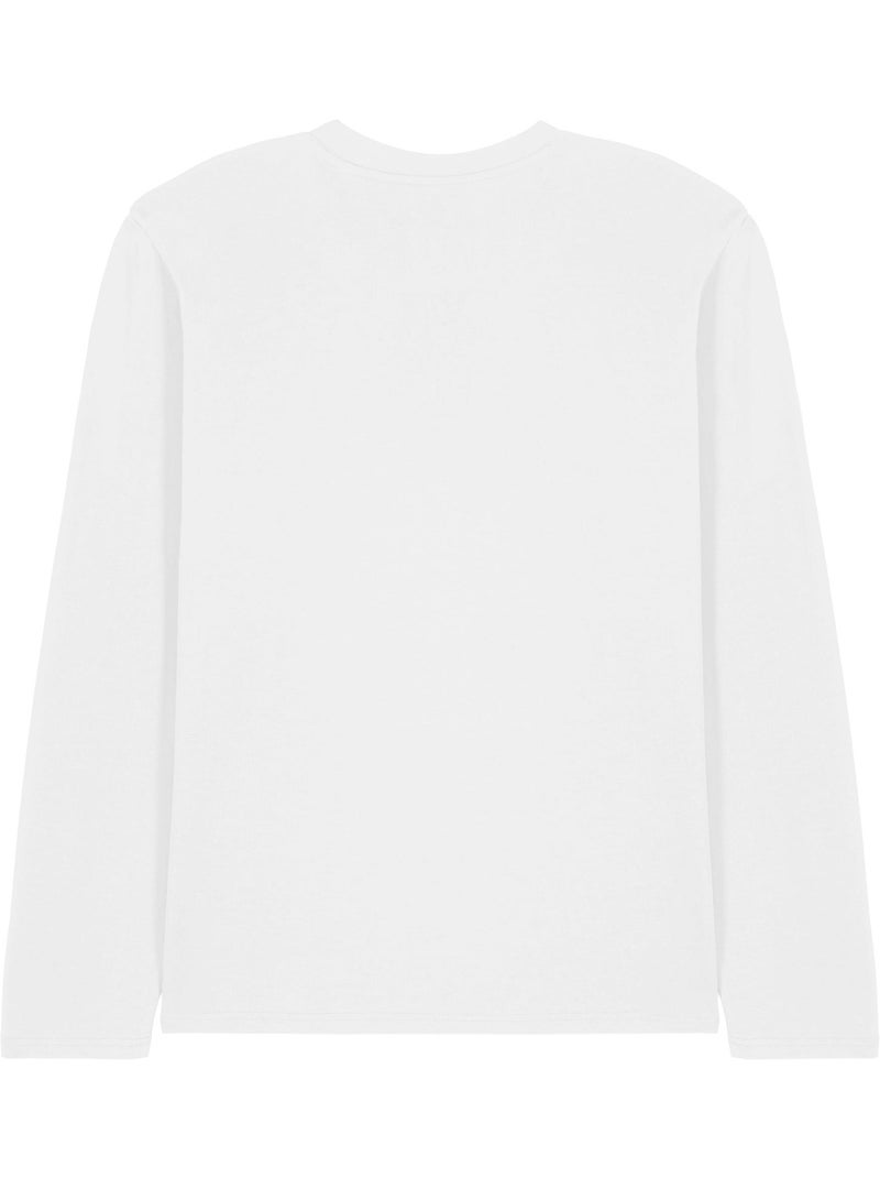 T-shirt manches longues motif dingo motif/style ballon de foot - disney (dingo) Blanc - Kiabi