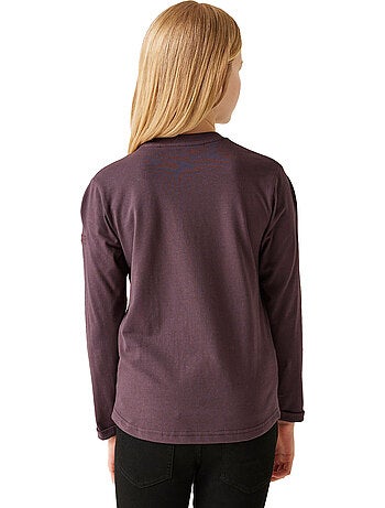 T-shirt manches longues motif/style étoile wenbie - regatta