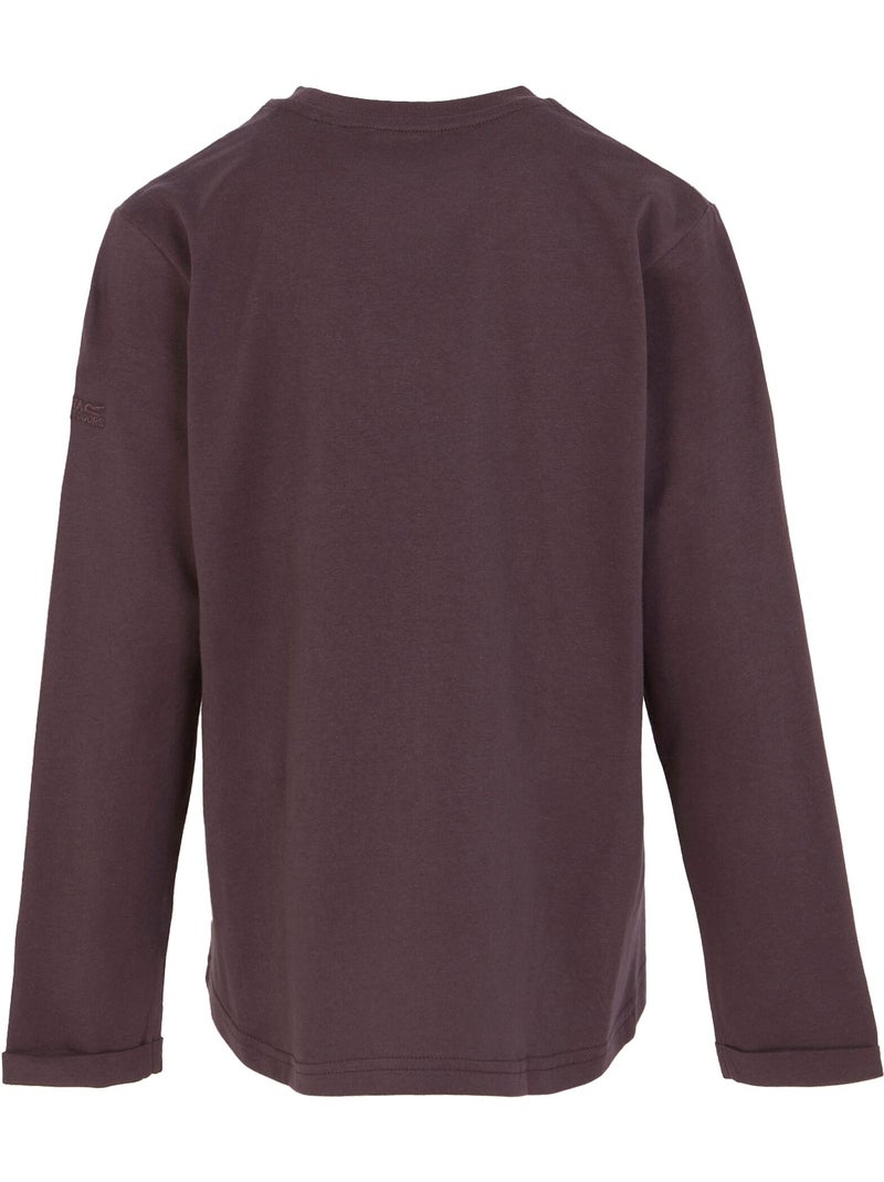 T-shirt manches longues motif/style étoile wenbie - regatta Violet prune - Kiabi