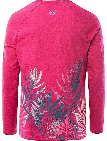 T-shirt manches longues motif/style feuilles ruth - bejo