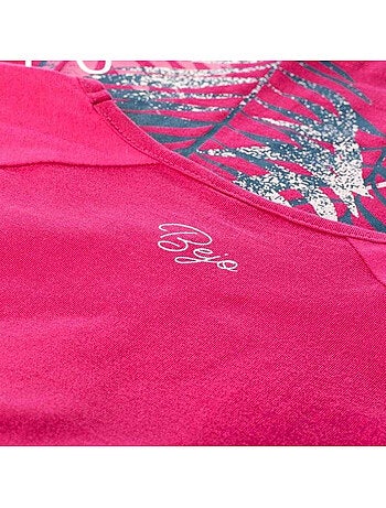 T-shirt manches longues motif/style feuilles ruth - bejo