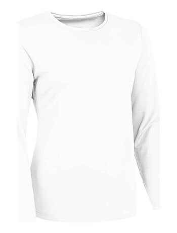 T-shirt manches longues motif/style uni - just cool