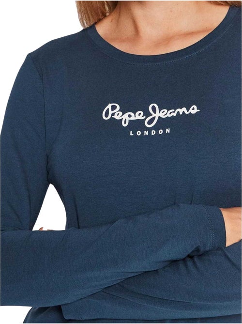 T-shirt manches longues new virginia - pepe jeans - Kiabi T-shirt manches longues new virginia - pepe jeans - Kiabi