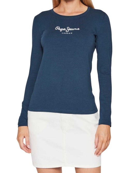 T-shirt manches longues new virginia - pepe jeans - Kiabi T-shirt manches longues new virginia - pepe jeans - Kiabi
