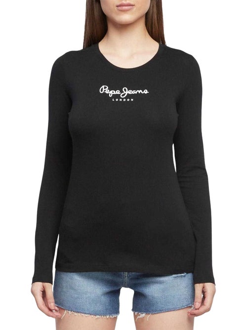 T-shirt manches longues new virginia - pepe jeans - Kiabi T-shirt manches longues new virginia - pepe jeans - Kiabi