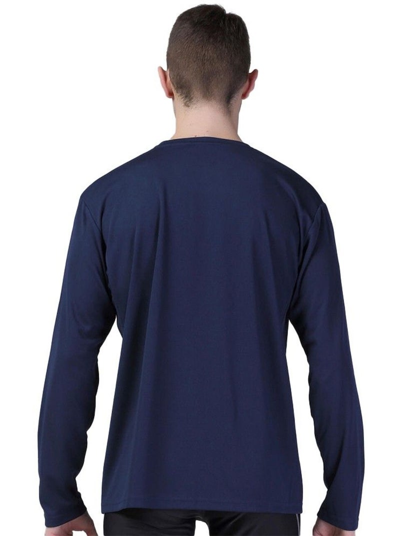T-shirt manches longues performance - spiro Bleu marine - Kiabi