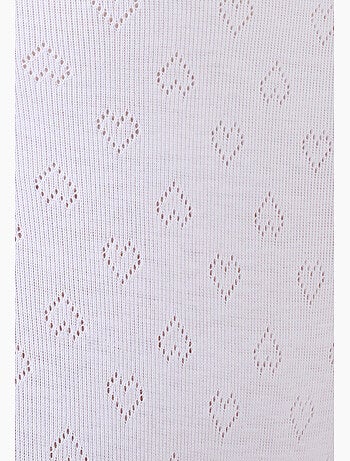 T-shirt manches longues petits coeurs - édition limitée - damart