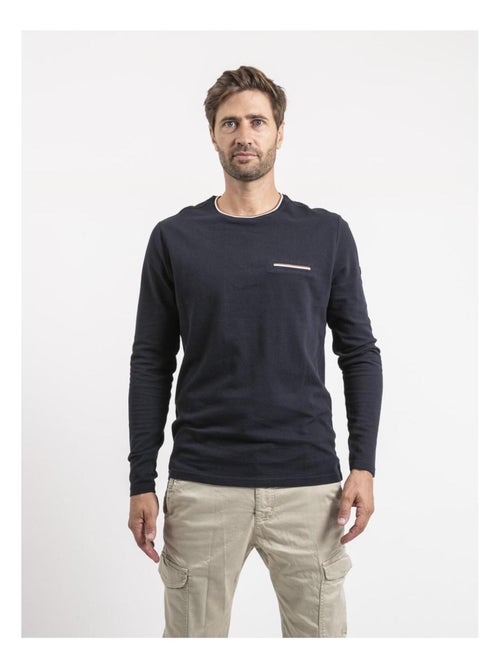 T-shirt manches longues pur coton JINICOLE - Kiabi