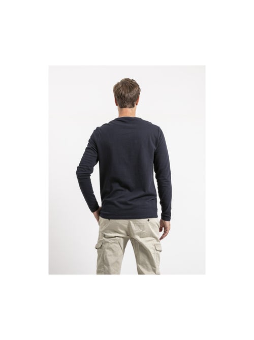 T-shirt manches longues pur coton JINICOLE - Kiabi