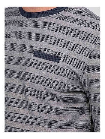 T-shirt manches longues rayé JUNANINE