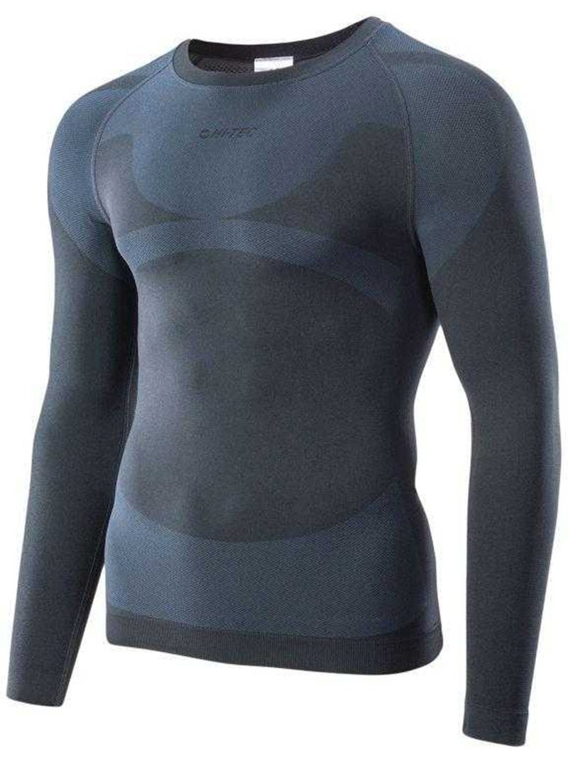 T-shirt manches longues ronin - hi-tec Noir Gris - Kiabi