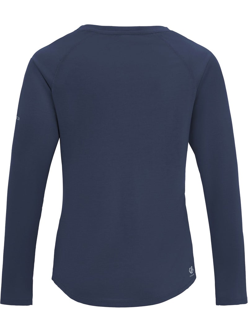 T-shirt manches longues serenity - dare 2b Bleu marine - Kiabi