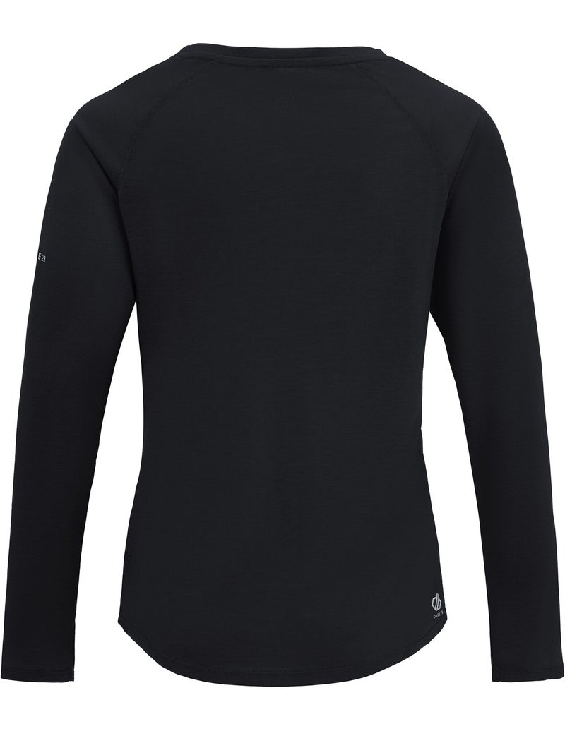 T-shirt manches longues serenity - dare 2b Noir - Kiabi