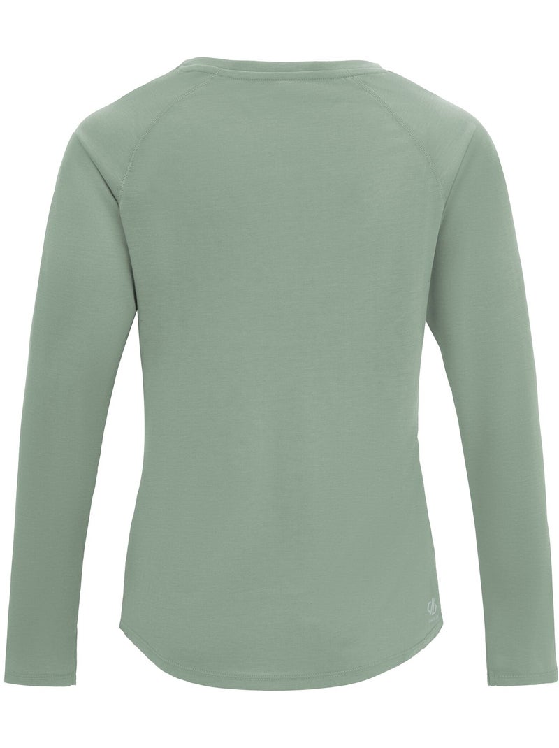 T-shirt manches longues serenity - dare 2b Vert clair - Kiabi