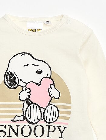 T-shirt manches longues 'Snoopy'