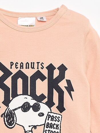 T-shirt manches longues 'Snoopy'