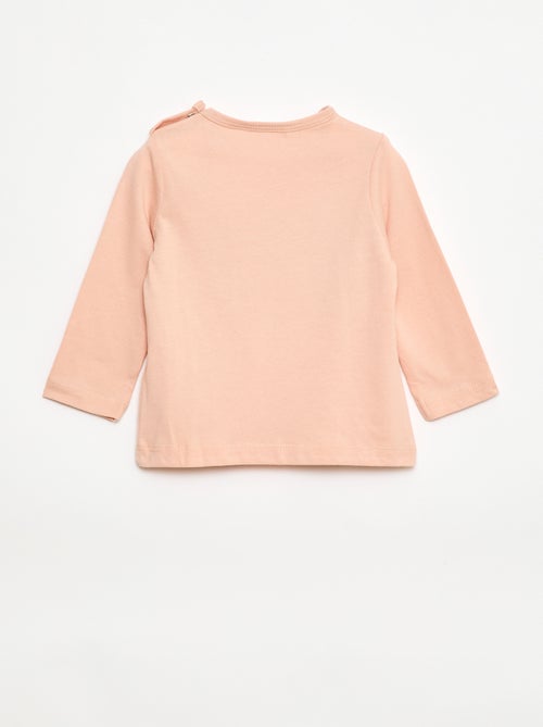 T-shirt manches longues 'Snoopy' - Kiabi