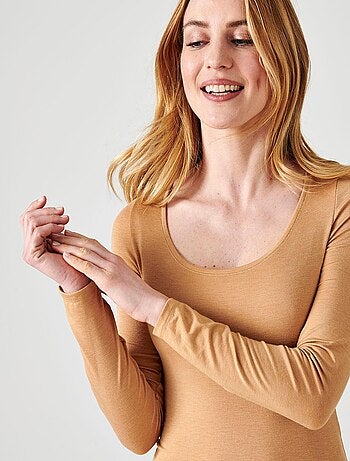 T-shirt manches longues Thermolactyl invisible thermique - Damart